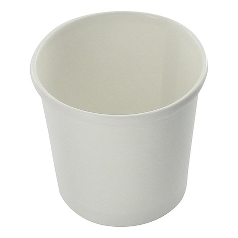 Paper Soup Cup white 300cc12oz white (Small package) Horecavoordeel